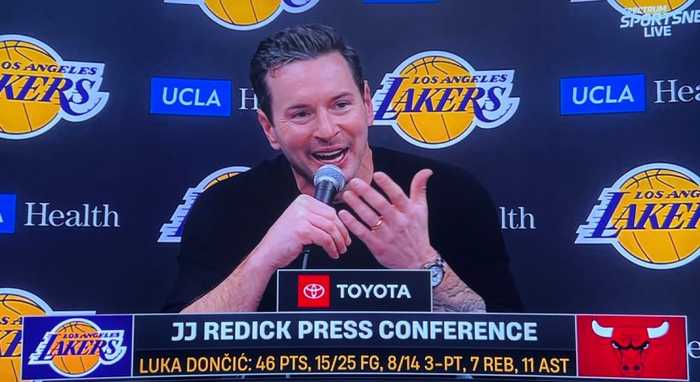 JJ·雷迪克谈东契奇创造性打法，称其像开足马力引擎